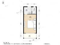 南台巷东1室0厅1卫32.7㎡户型图