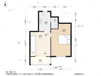 五福巷1室1厅1卫49.9㎡户型图