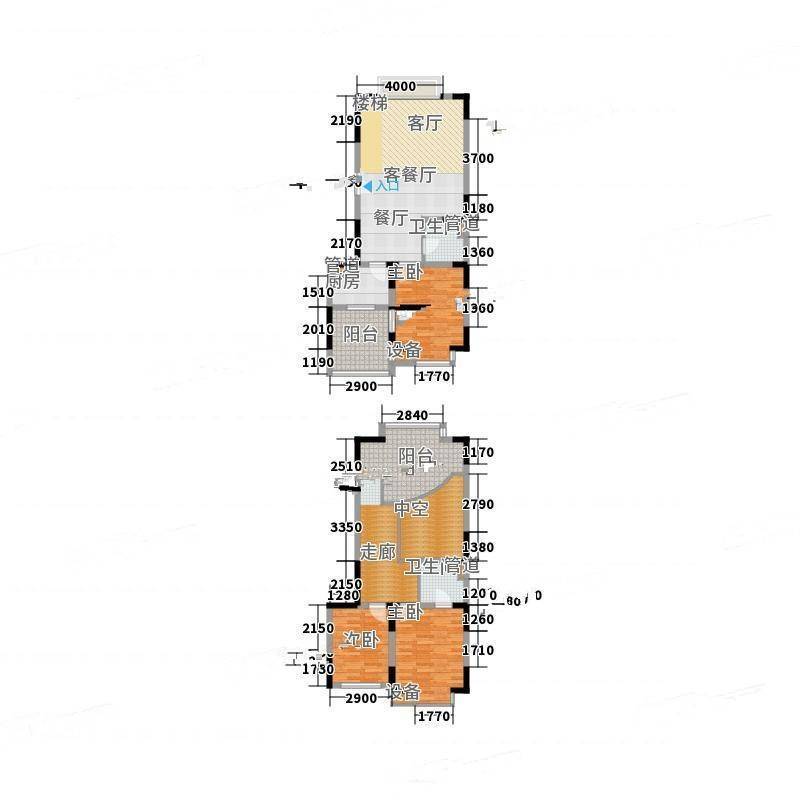 美丽新世界3室0厅0卫179㎡户型图