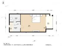 同曦新贵之都1室0厅1卫46.2㎡户型图