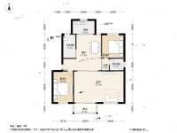 雅仕居2室2厅2卫126.6㎡户型图