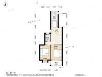 兴贤佳园2室1厅1卫70.3㎡户型图