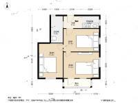 进香河33号3室0厅1卫69.6㎡户型图