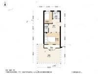 北苑二村2室1厅1卫52.9㎡户型图