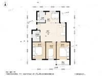 北苑二村3室2厅1卫104㎡户型图