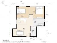 嘉业国际城2室1厅1卫103.4㎡户型图