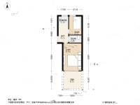 棉鞋营2室1厅1卫42.9㎡户型图