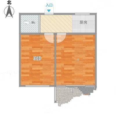 陶李王巷小区2室0厅0卫45㎡户型图