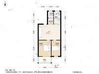 尧建新村2室1厅2卫70.5㎡户型图