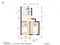 上海路2室1厅1卫68.8㎡户型图