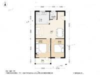 上海路2室1厅1卫67.3㎡户型图