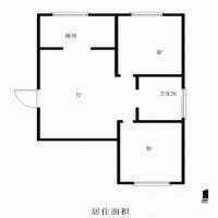 光伸绿洲半岛2室1厅1卫75㎡户型图