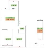 金源南里2室1厅1卫82㎡户型图