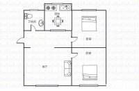 明阳花园2室2厅1卫134㎡户型图