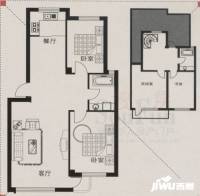 陶然居4室2厅2卫161.1㎡户型图