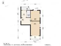 八一路2室1厅1卫56.8㎡户型图