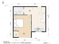 颐和香榭1室1厅1卫59.7㎡户型图