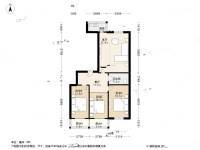 金光小区3室2厅1卫121.9㎡户型图