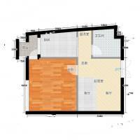 前城国际花园七十二坊1室0厅0卫47㎡户型图