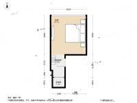 新起点公寓1室0厅1卫33.2㎡户型图