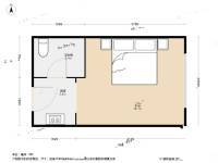 新起点公寓1室0厅1卫30.9㎡户型图