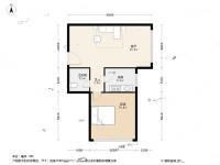 新起点公寓1室1厅1卫67.6㎡户型图