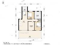 幸福E家3室1厅1卫137㎡户型图