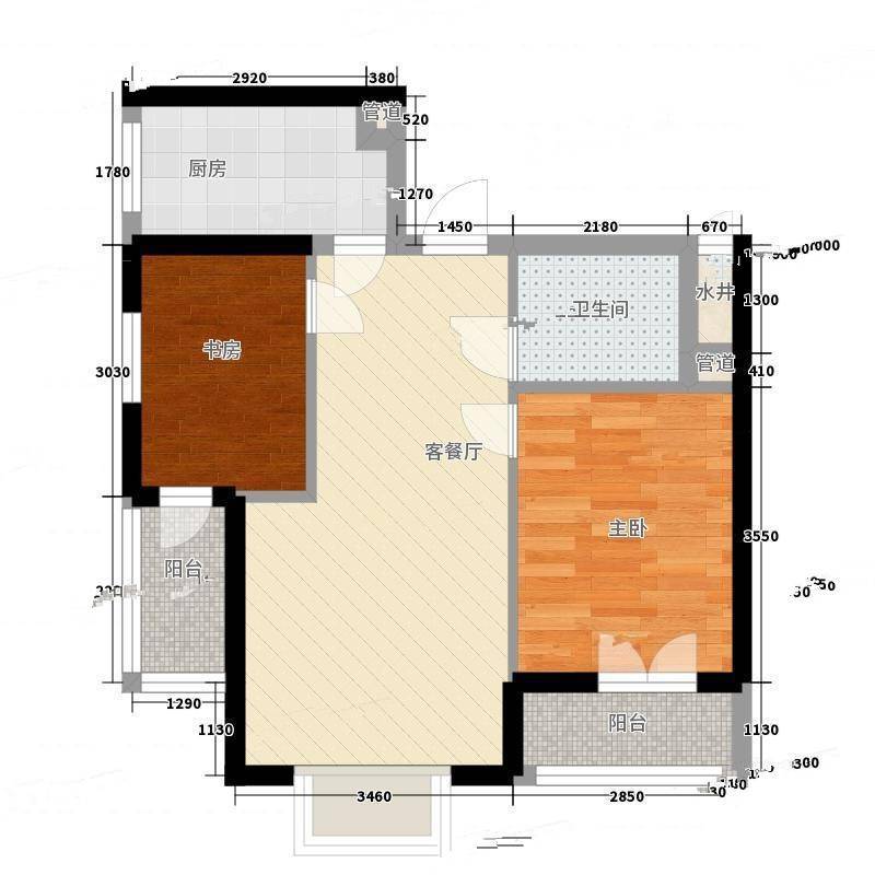 幸福E家三期2室0厅0卫67㎡户型图