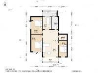 明阳花园3室2厅1卫144㎡户型图