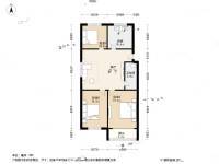绿都园小区3室1厅1卫106㎡户型图
