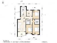 绿都园小区4室1厅2卫128.5㎡户型图