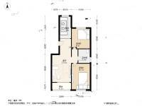 盛世闲庭2室1厅1卫79.3㎡户型图