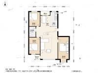 新星绿城二期3室2厅1卫115.8㎡户型图