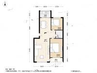 杏林山庄2室1厅1卫88.1㎡户型图