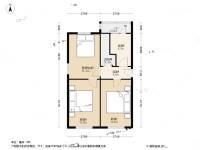 南棉小区3室0厅1卫66㎡户型图