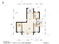 金山苑3室1厅1卫110.3㎡户型图