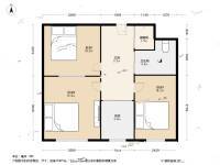 联胜花园3室0厅1卫69.5㎡户型图