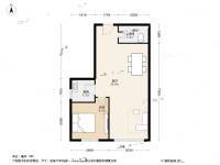 金州阳光家园1室1厅1卫64.4㎡户型图