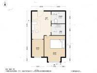 金州金色阳光家园2室1厅1卫37.4㎡户型图