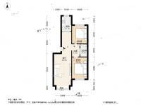 金州金色阳光家园2室1厅1卫75.9㎡户型图
