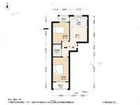 古城天下2室1厅1卫72.5㎡户型图