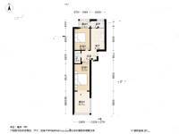 古城天下2室1厅1卫71.3㎡户型图