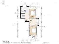 古城天下2室1厅1卫82.9㎡户型图