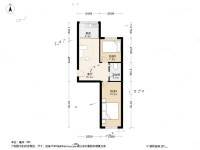 连胜花园2室1厅1卫57㎡户型图