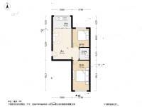 连胜花园2室1厅1卫64.5㎡户型图