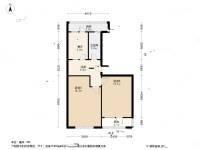 靠山巷2室1厅1卫70.2㎡户型图