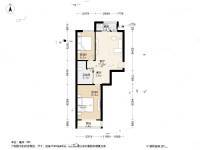 兴达福山居2室1厅1卫81㎡户型图