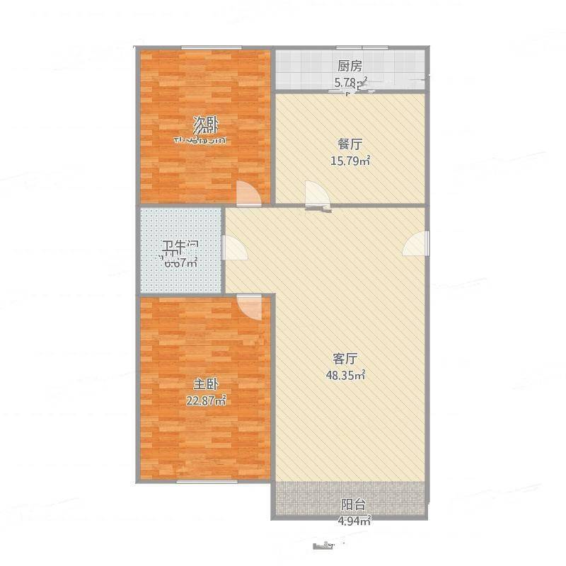 新新园2室0厅0卫157㎡户型图