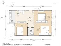 东电小区(高新园区)3室1厅1卫78.5㎡户型图