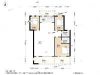 小平岛泊岸官邸3室1厅2卫156㎡户型图